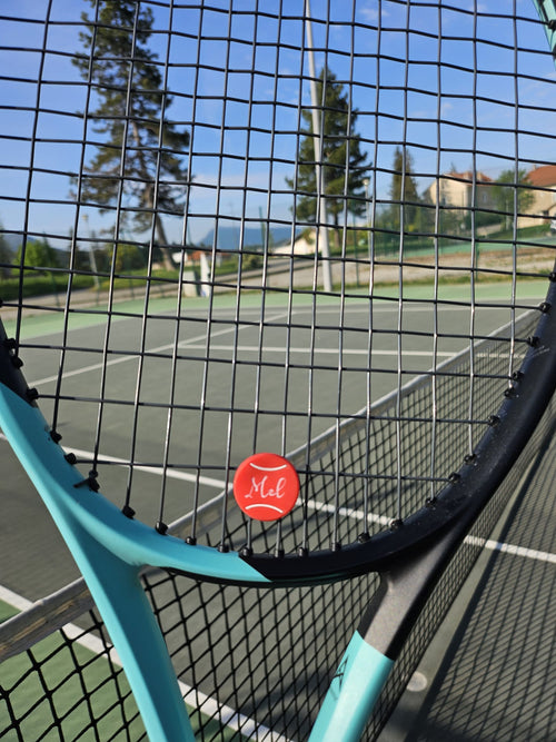 anti vibrateur tennis personnalisable