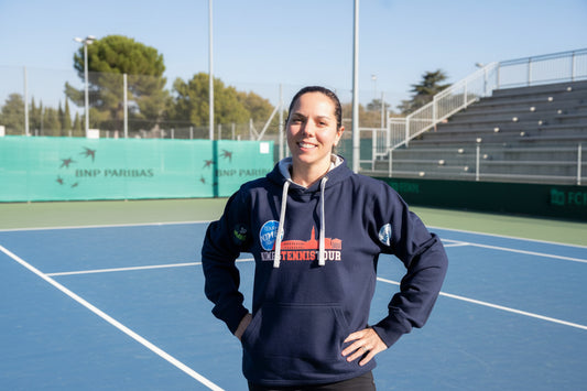 sweat personnalisable nimes tennis tour 