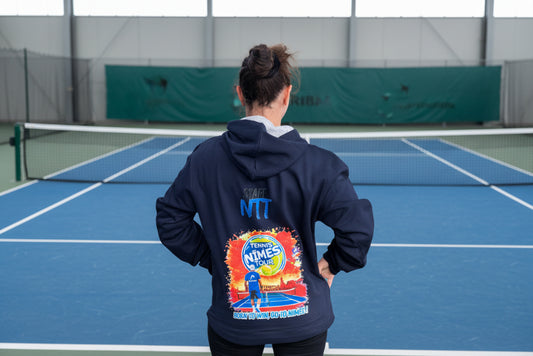 sweat personnalisable nimes tennis tour dos 