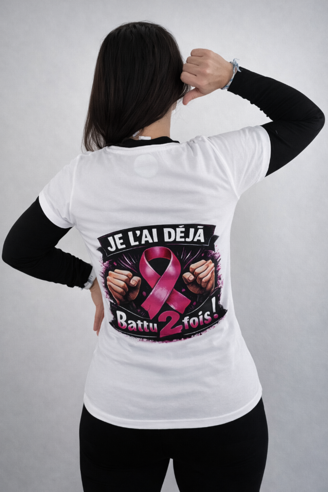 t shirt vaincre le cancer 