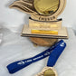 trophee et medaille de tennis logo personnalisable