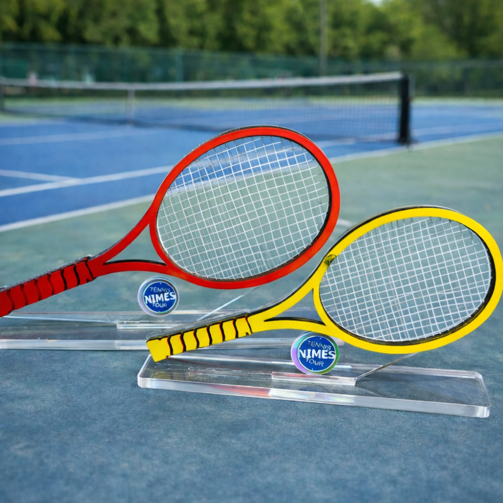 trophee raquette de tennis