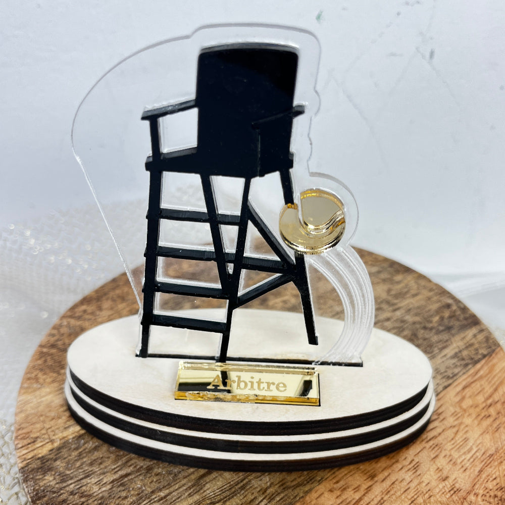 trophee tennis pour arbitre